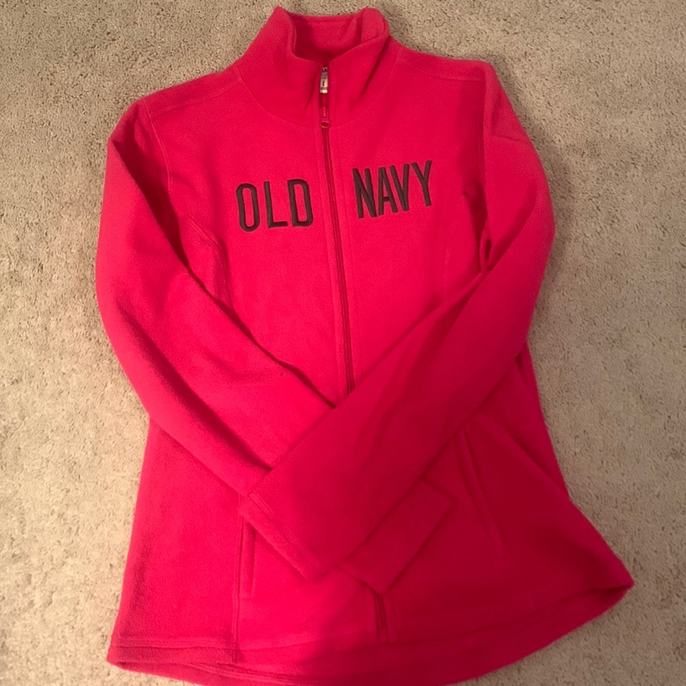 Old Navy fleece zip-up